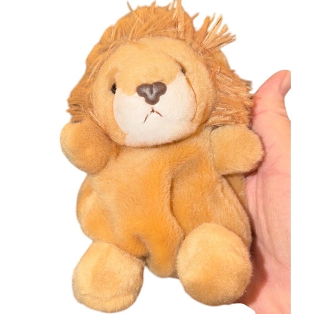 Palm‎ Pals Original Small Plush Lion Stuffed Animal Toy for Kids